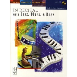 In Recital With Jazz, Blues And Rags - Book Six (Book And CD)