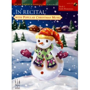 In Recital with Popular Christmas Music - Book 1