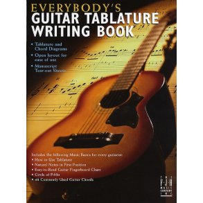 Everybody's Guitar: Tablature Writing Book