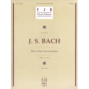 J.S. Bach: Two-Part Inventions BWV 772-786