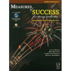 Measures Of Success For String Orchestra: Double Bass - Book 1 (Book/DVD)