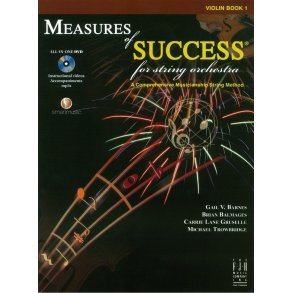 Measures Of Success For String Orchestra: Violin - Book 1 (Book/DVD)