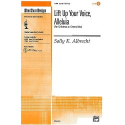 Sally K. Albrecht: Lift Up Your Voice, Alleluia (2 Part/Optional Trumpet)