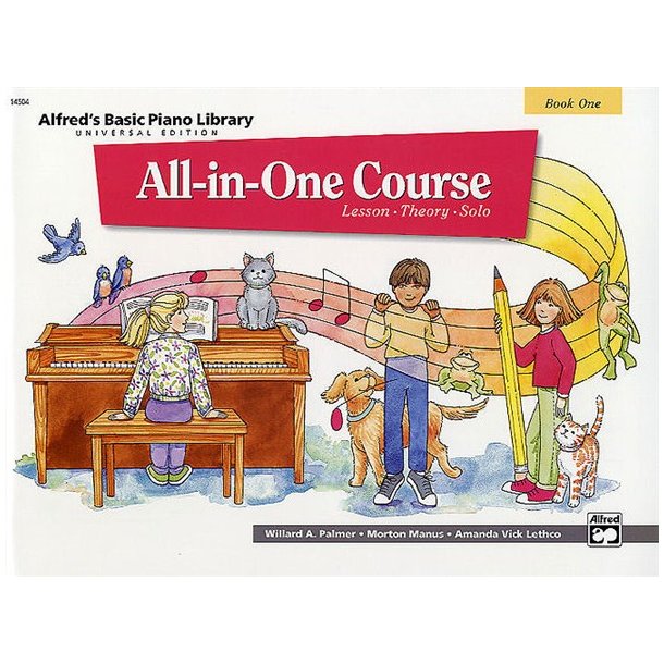 Alfred's Basic Piano Library: All-In-One Course Book One