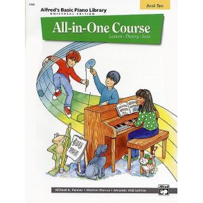 Alfred's Basic Piano Library: All-In-One Course Book Two