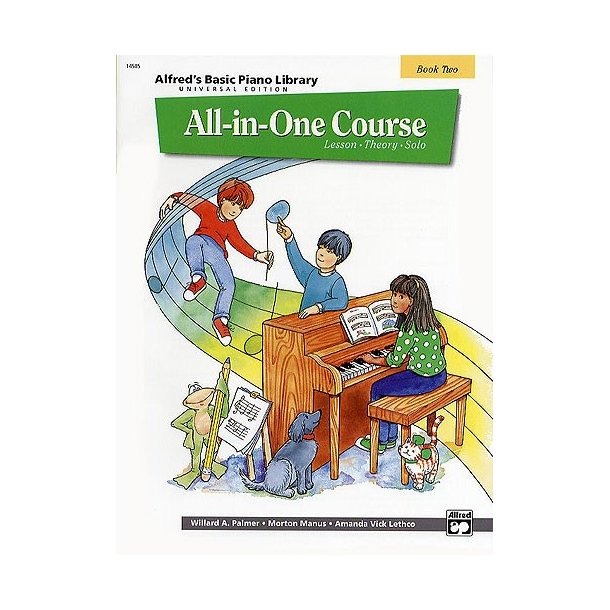 Alfred's Basic Piano Library: All-In-One Course Book Two