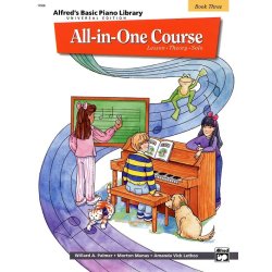 Alfred's Basic Piano Library: All-In-One Course Book 3
