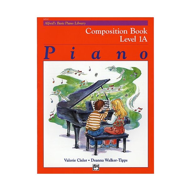 Alfred's Basic Piano Library Composition Book Level 1A