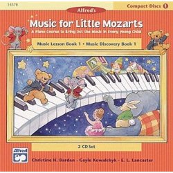 Christine Barden: Music For Little Mozarts - Music Lesson/Music Discovery Book 1 (2 CD Set)