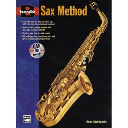 Basix Saxophone Method (Book/CD)