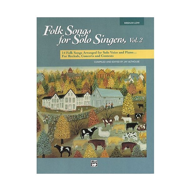 Folk Songs For Solo Singers Volume 2 (Medium/Low Voice)