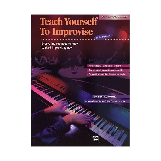 Bert Konowitz: Teach Yourself To Improvise At The Keyboard
