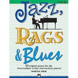 Martha Mier: Jazz, Rags And Blues Book 3