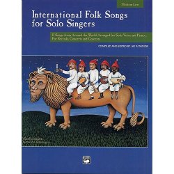 International Folk Songs For Solo Singers (Medium/Low Voice)