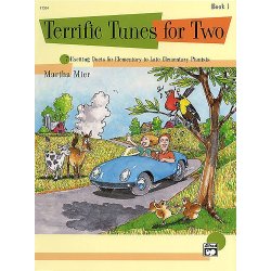 Martha Mier: Terrific Tunes For Two - Book 1
