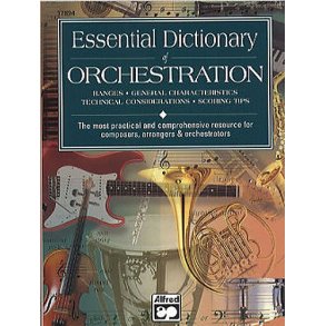 Essential Dictionary Of Orchestration