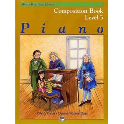 Alfred's Basic Piano Library: Composition Book Level 3