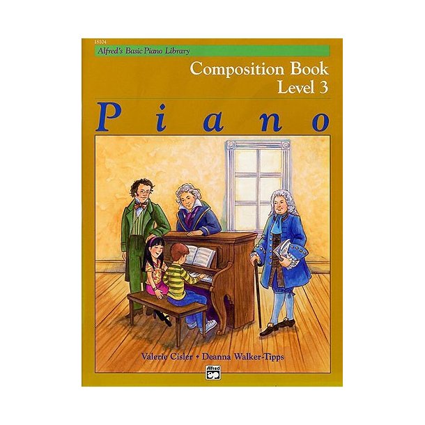 Alfred's Basic Piano Library: Composition Book Level 3