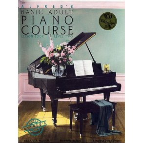Alfred's Adult Piano Course Lesson Book Level 2 (CD Edition)