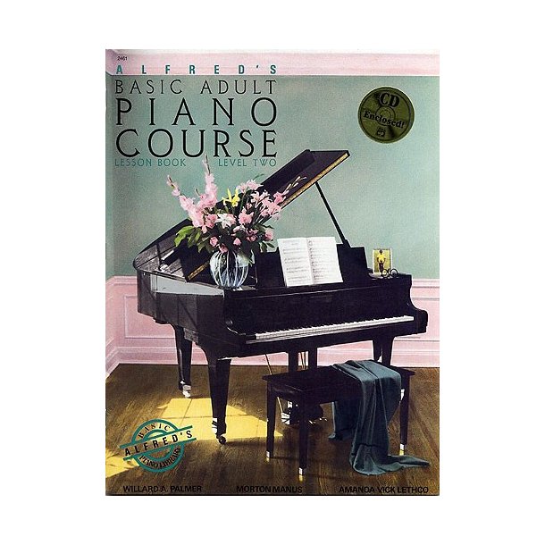 Alfred's Adult Piano Course Lesson Book Level 2 (CD Edition)