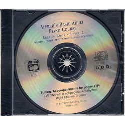 Alfred's Adult Piano Course Lesson Book Level 2 (CD)