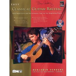 Benjamin Verdery: Easy Classical Guitar Recital Book And CD