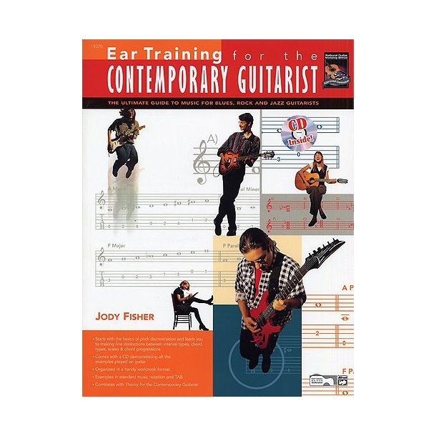 Ear Training For The Contemporary Guitarist (Book/CD)