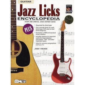 Jazz Licks Encyclopedia Book And CD