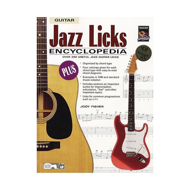 Jazz Licks Encyclopedia Book And CD
