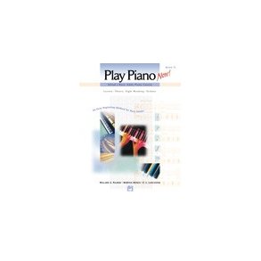 Alfred's Basic Adult Piano Course - Play Piano Now! Book 1 (Book/CD)