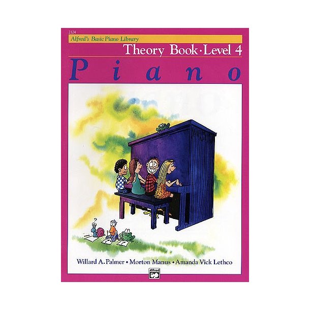 Alfred's Basic Piano Library: Theory Book Level 4