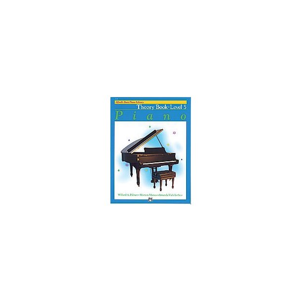 Alfred's Basic Piano Library: Theory Book Level 5