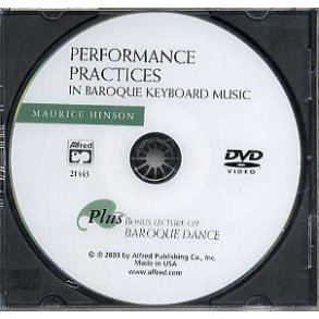 Performance Practices In Baroque Keyboard Music (DVD)