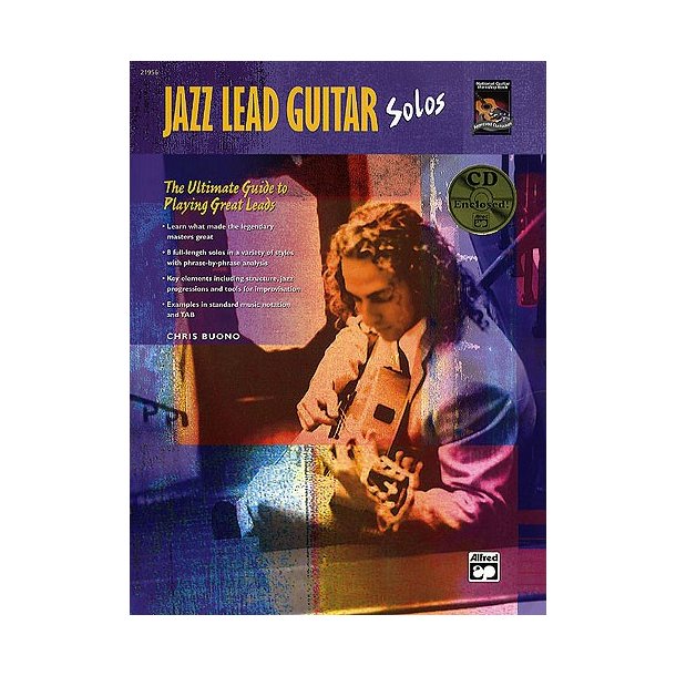 Chris Buono: Jazz Lead Guitar Solos Book/CD