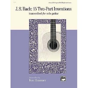 J.S. Bach: 15 Two-Part Inventions (Solo Guitar)