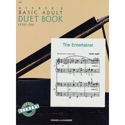 Alfred's Basic Adult Duet Book Level 1
