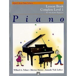 Alfred's Basic Piano Library Lesson Book Complete Level 1