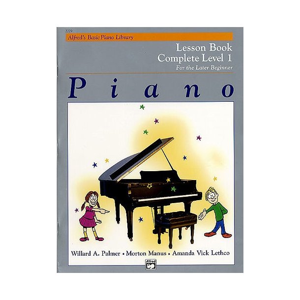Alfred's Basic Piano Library Lesson Book Complete Level 1