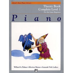 Alfred's Basic Piano Library Theory Book Complete 1