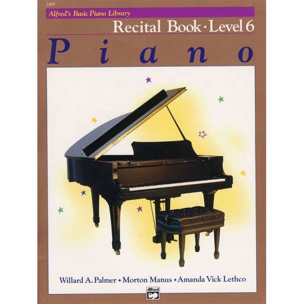 Alfred's Basic Piano Library: Recital Book - Level 6