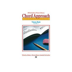 Alfred's Basic Piano: Chord Approach Theory Book 1