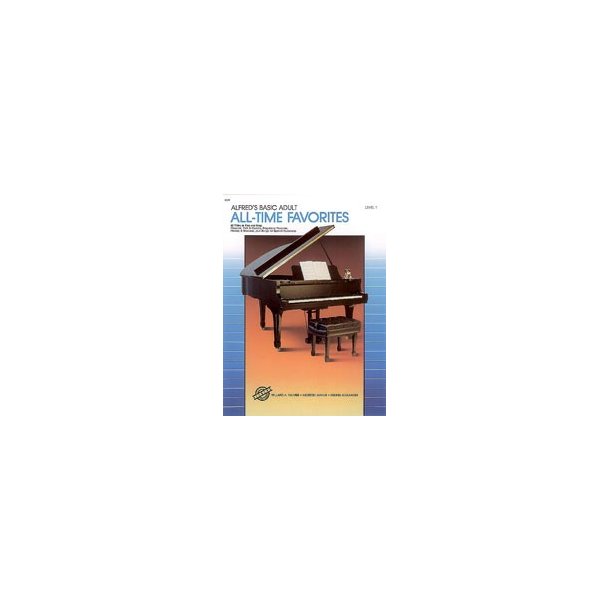 Alfred's Basic Adult Piano Course: All-Time Favorites Book 1