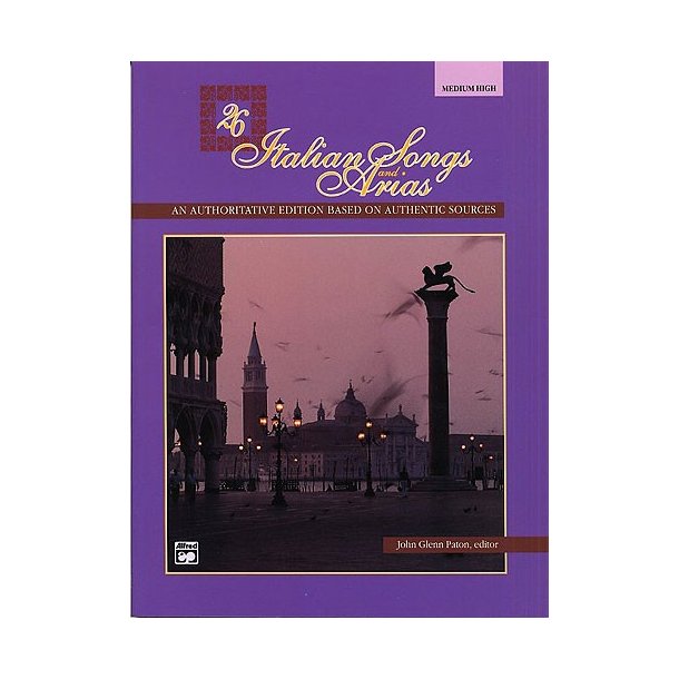 26 Italian Songs And Arias (Medium/High Voice) (Book/CD)