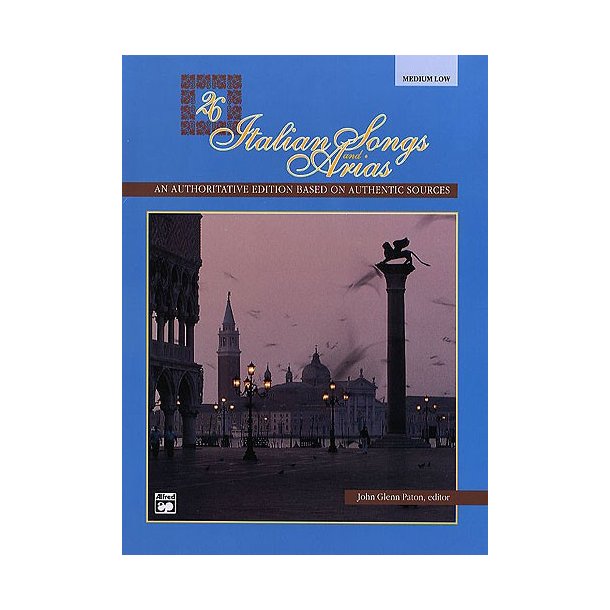 26 Italian Songs And Arias (Medium/Low Voice)