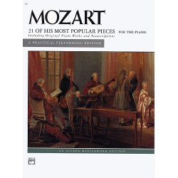 Mozart: 21 Of His Most Popular Pieces For The Piano