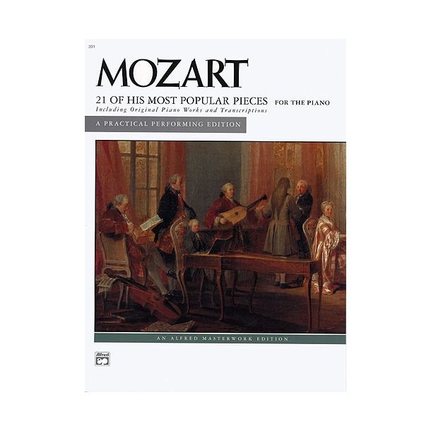 Mozart: 21 Of His Most Popular Pieces For The Piano