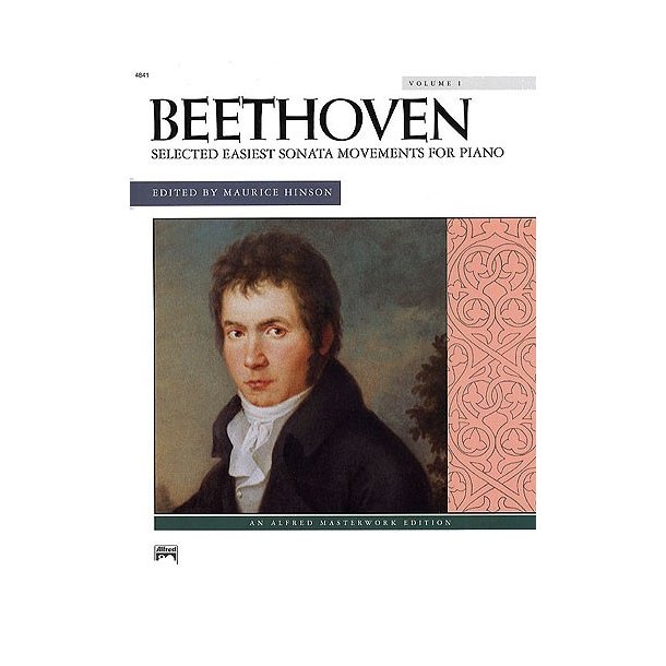 Ludwig Van Beethoven: Selected Easiest Sonata Movements Volume 1