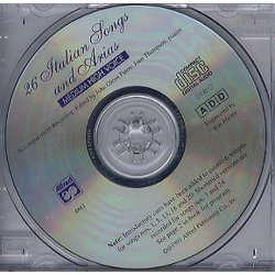26 Italian Songs And Arias (Medium/High Voice) CD