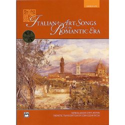 Italian Art Songs Of The Romantic Era (Medium/ Low Voice) (Book/CD)