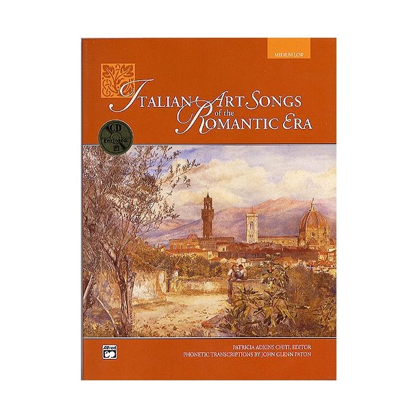 Italian Art Songs Of The Romantic Era (Medium/ Low Voice) (Book/CD)